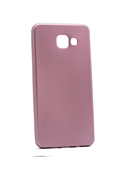 Galaxy A5 2016 Kılıf Silikon Yumuşak Dokulu Premium- Rose Gold