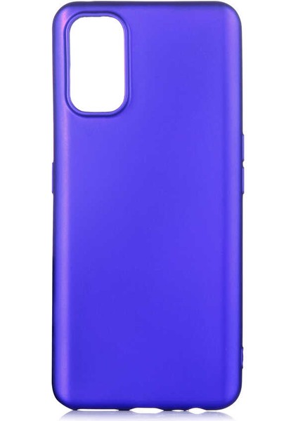 Realme 7 Pro Kılıf Silikon Yumuşak Dokulu Premium- Saks Mavi