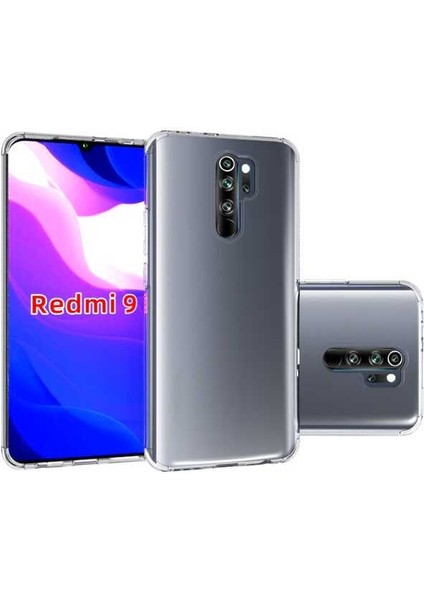 Xiaomi Redmi 9 Kılıf Şeffaf Silikon Lüx