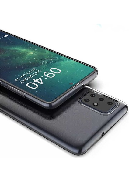 Galaxy A81 (Note 10 Lite) Kılıf Şeffaf Silikon Lüx