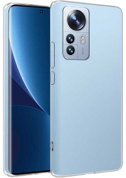 Xiaomi Mi 12 Pro Kılıf Şeffaf Silikon Lüx