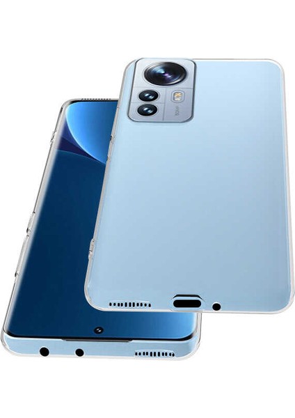 Xiaomi Mi 12 Pro Kılıf Şeffaf Silikon Lüx