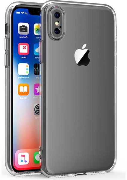 Apple iPhone Xs 5.8 Kılıf Kamera Korumalı Süper Silikon Kapak modelleri