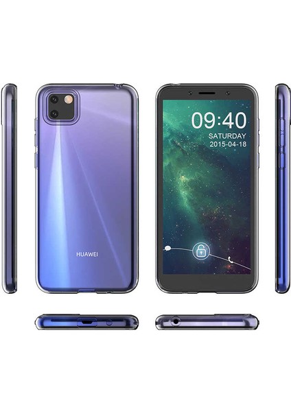 Huawei Y5P Kılıf Şeffaf Silikon Lüx modelleri