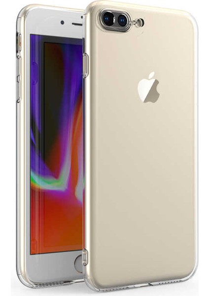 Apple iPhone 7 Plus Kılıf Kamera Korumalı Süper Silikon Kapak