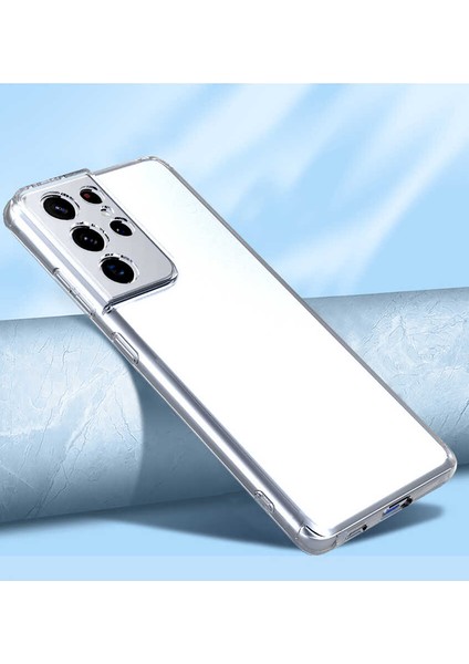 Galaxy S21 Ultra Kılıf Kamera Korumalı Süper Silikon Kapak fırsatları