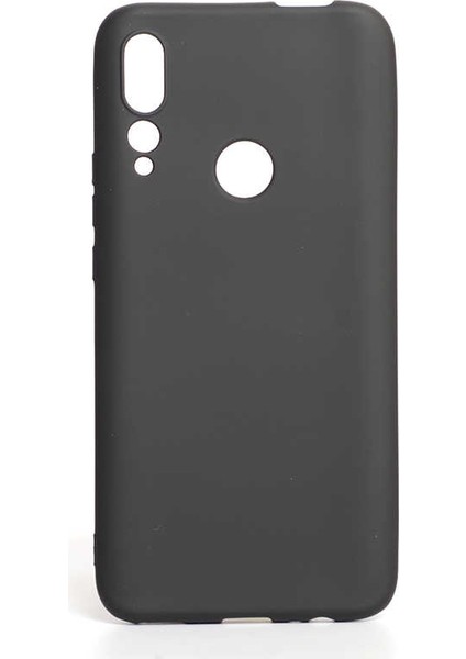 Huawei Y9 Prime 2019 Kılıf Silikon Yumuşak Dokulu Premium- Siyah