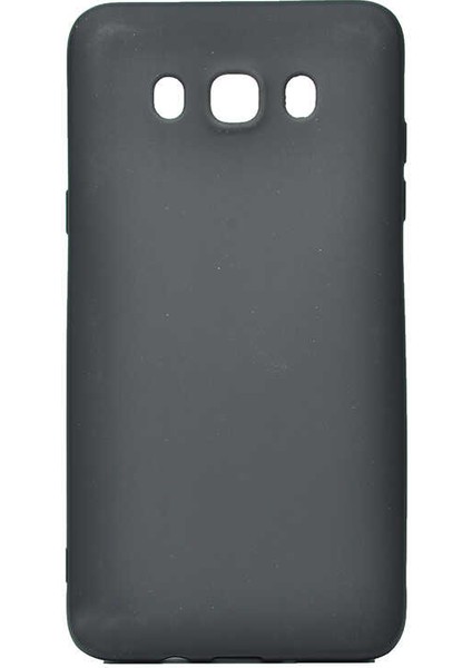 Galaxy J7 2016 Kılıf Silikon Yumuşak Dokulu Premium- Siyah