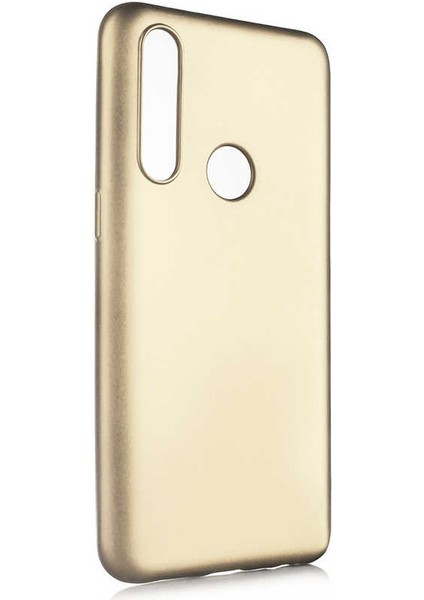 Oppo A31 Kılıf Silikon Yumuşak Dokulu Premium- Gold