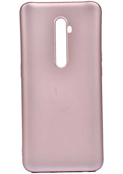 Oppo Reno 2 Kılıf Silikon Yumuşak Dokulu Premium- Rose Gold