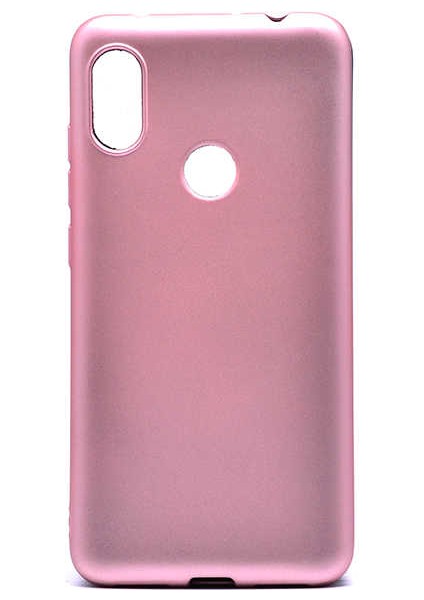 Xiaomi Redmi Note 6 Pro Kılıf Silikon Yumuşak Dokulu Premium- Rose Gold