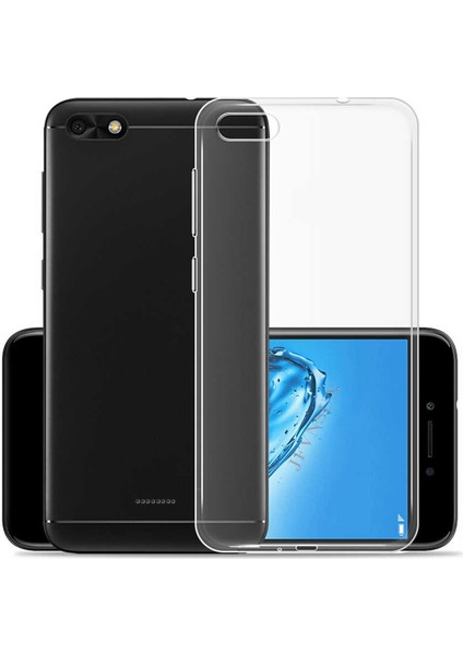 Xiaomi Redmi 6A Kılıf Şeffaf Silikon Lüx