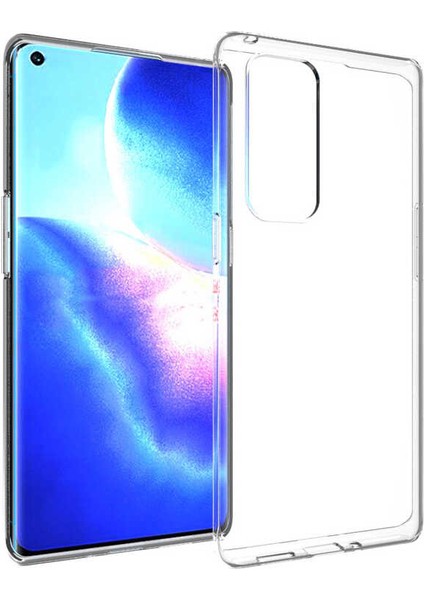 Oppo Reno 5 Pro 5g Kılıf Şeffaf Silikon Lüx