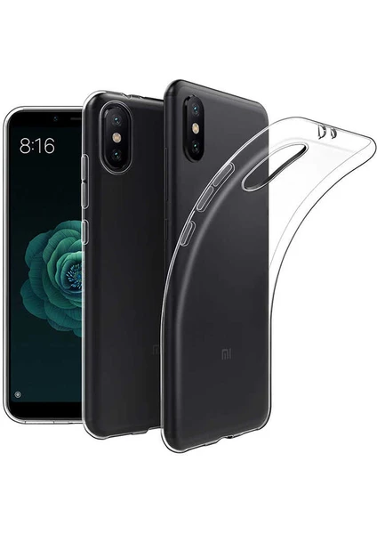 Xiaomi Mi 8 Kılıf Şeffaf Silikon Lüx