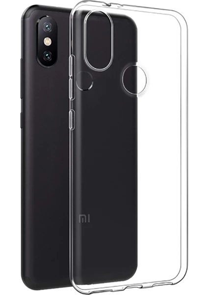 Xiaomi Redmi Note 6 Pro Kılıf Şeffaf Silikon Lüx