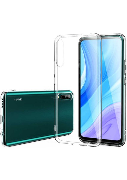 Huawei P Smart Pro 2019 Kılıf Şeffaf Silikon Lüx