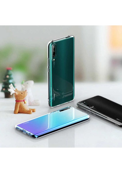 Huawei P Smart Pro 2019 Kılıf Şeffaf Silikon Lüx fırsatları