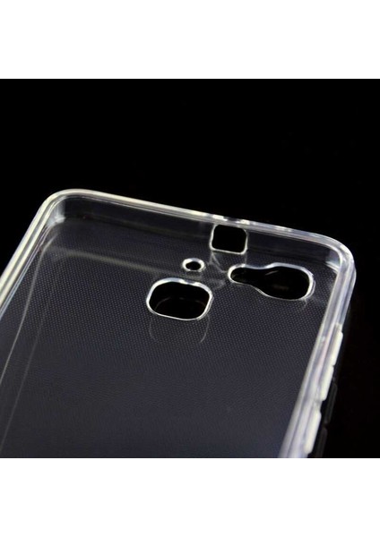 Huawei G8 Kılıf Şeffaf Silikon Lüx