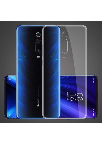 Xiaomi Mi 9t Kılıf Şeffaf Silikon Lüx