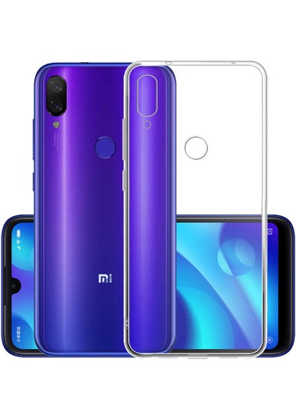 Xiaomi Mi Play Kılıf Şeffaf Silikon Lüx