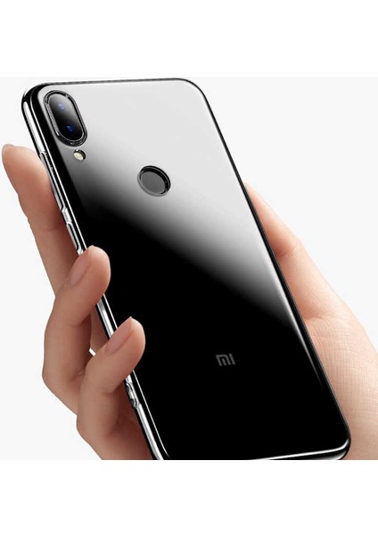 Xiaomi Mi Play Kılıf Şeffaf Silikon Lüx