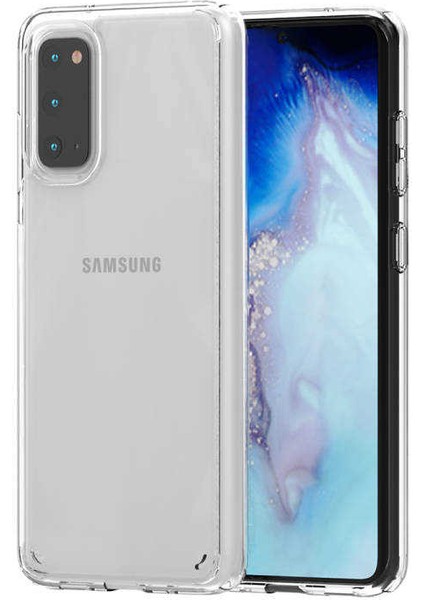 Galaxy S20 Kılıf Şeffaf Sert Tpu Silikon