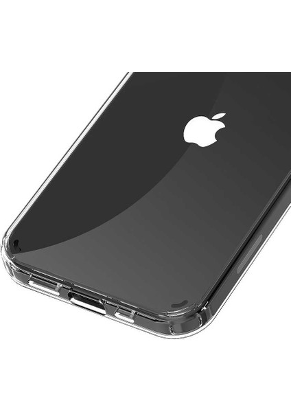 Apple iPhone 12 Kılıf Şeffaf Sert Tpu Silikon