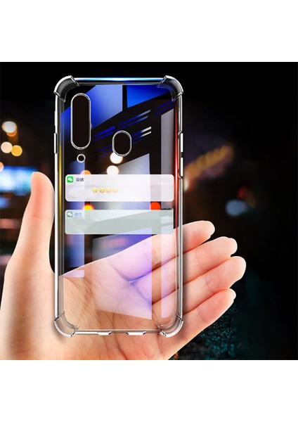Galaxy A20S Kılıf Darbe Emici Anti Shock Tpu Silikon modelleri