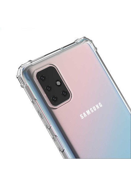 Galaxy M51 Kılıf Darbe Emici Anti Shock Tpu Silikon