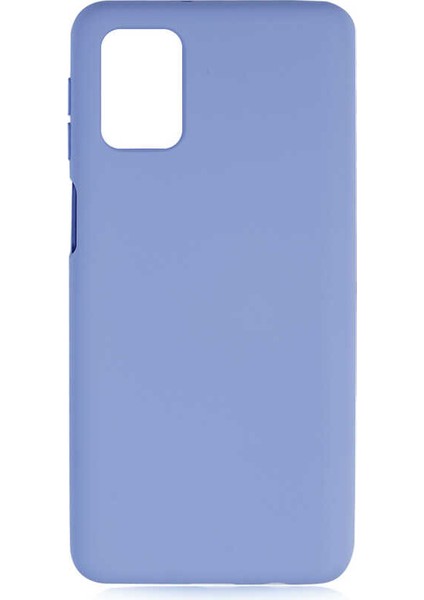 Galaxy M31S Kılıf Lansman Içi Kadife Silikon- Lila