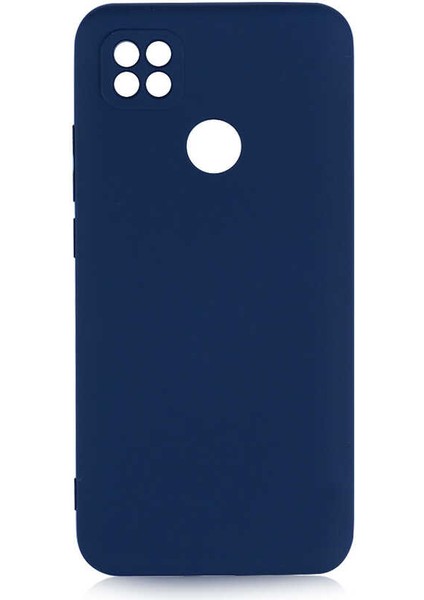 Xiaomi Redmi 9c Kılıf Lansman Içi Kadife Silikon- Lacivert