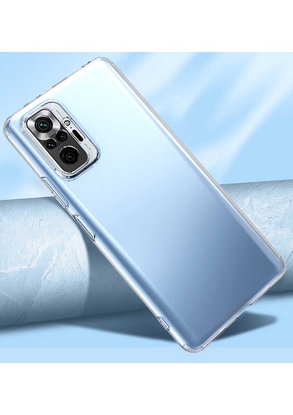 Xiaomi Redmi Note 10 Pro Kılıf Kamera Korumalı Süper Silikon Kapak