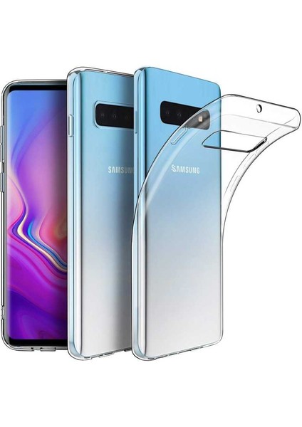 Galaxy S10 Kılıf Şeffaf Silikon Lüx modelleri