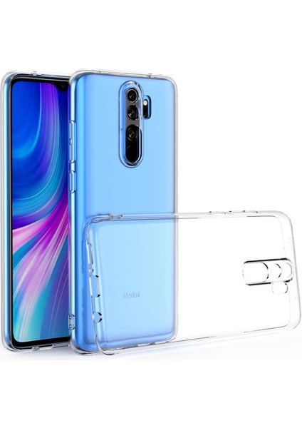 Xiaomi Redmi Note 8 Pro Kılıf Kamera Korumalı Süper Silikon Kapak