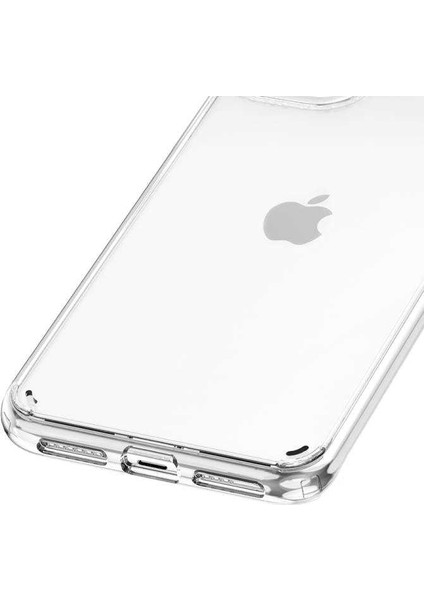 Apple iPhone 11 Pro Max Kılıf Şeffaf Sert Tpu Silikon