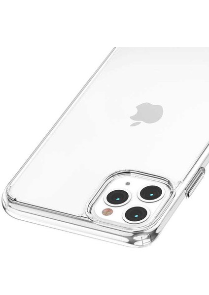 Apple iPhone 11 Pro Max Kılıf Şeffaf Sert Tpu Silikon