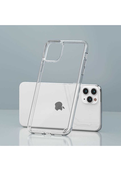 Apple iPhone 11 Pro Max Kılıf Şeffaf Sert Tpu Silikon