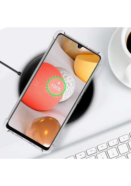 Galaxy M12 Kılıf Darbe Emici Anti Shock Tpu Silikon