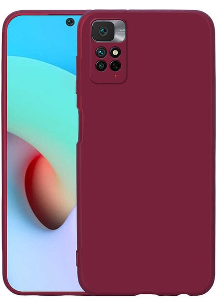 Xiaomi Redmi Note 11 Global Kılıf Lansman Içi Kadife Silikon- Koyu Mor