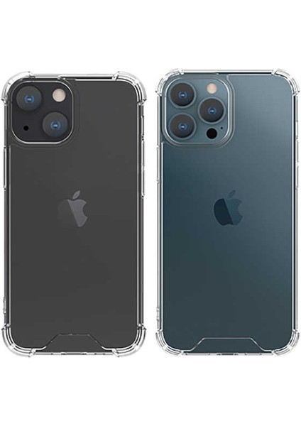 Apple iPhone 13 Pro Max Kılıf Darbe Emici Anti Shock Tpu Silikon