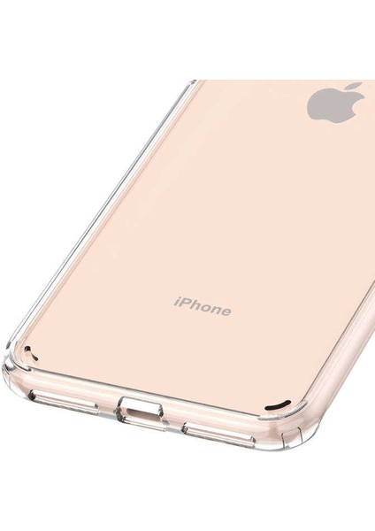 Apple iPhone 8 Plus Kılıf Şeffaf Sert Tpu Silikon