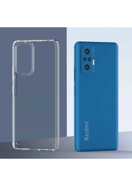 Xiaomi Redmi Note 10 Pro Kılıf Şeffaf Sert Tpu Silikon