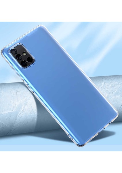 Galaxy A71 Kılıf Kamera Korumalı Süper Silikon Kapak