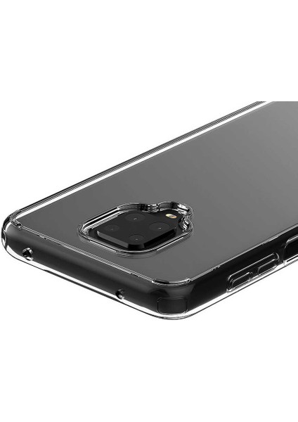 Xiaomi Redmi Note 9s Kılıf Şeffaf Sert Tpu Silikon