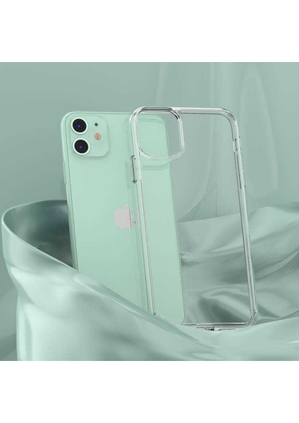 Apple iPhone 11 Kılıf Şeffaf Sert Tpu Silikon