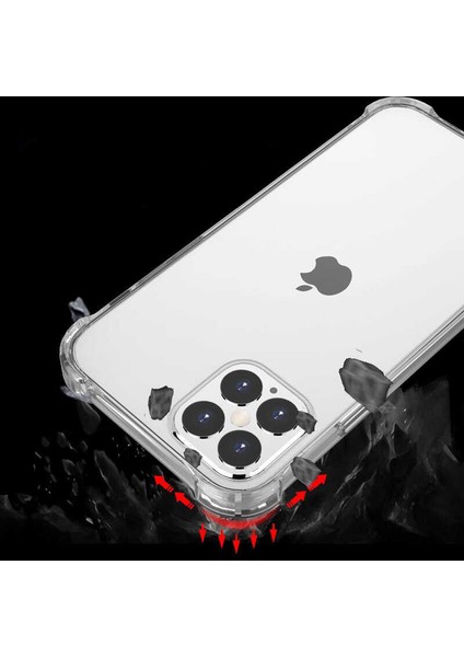 Apple iPhone 12 Pro Kılıf Darbe Emici Anti Shock Tpu Silikon