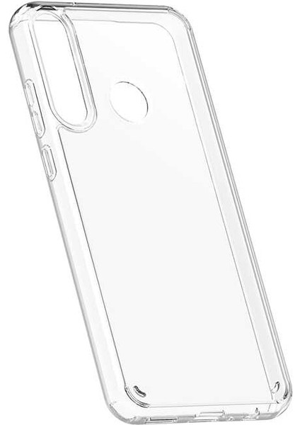 Huawei Y6P Kılıf Şeffaf Sert Tpu Silikon