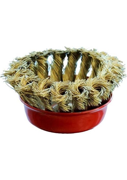 Toro Burgulu Çanak Firça 80 mm