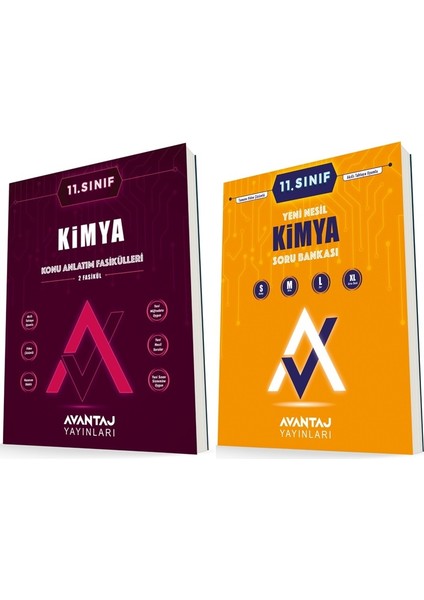 11. Sınıf Kimya Konu Föyleri + Soru Seti 2 Kitap 2023