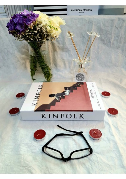 Dekoratif Kitap Kutusu Kinfolk Kiremit Renk Kitap Kutu modelleri